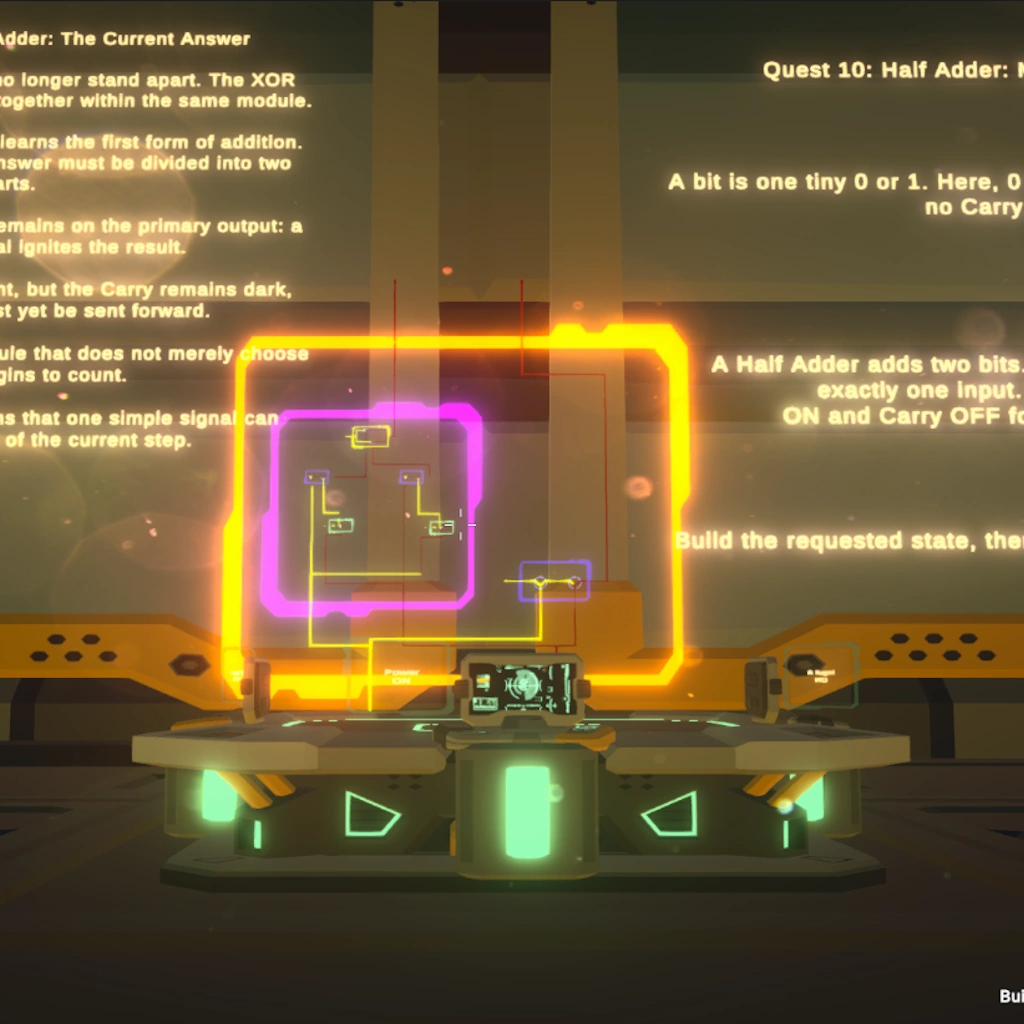 Half Adder circuit lesson